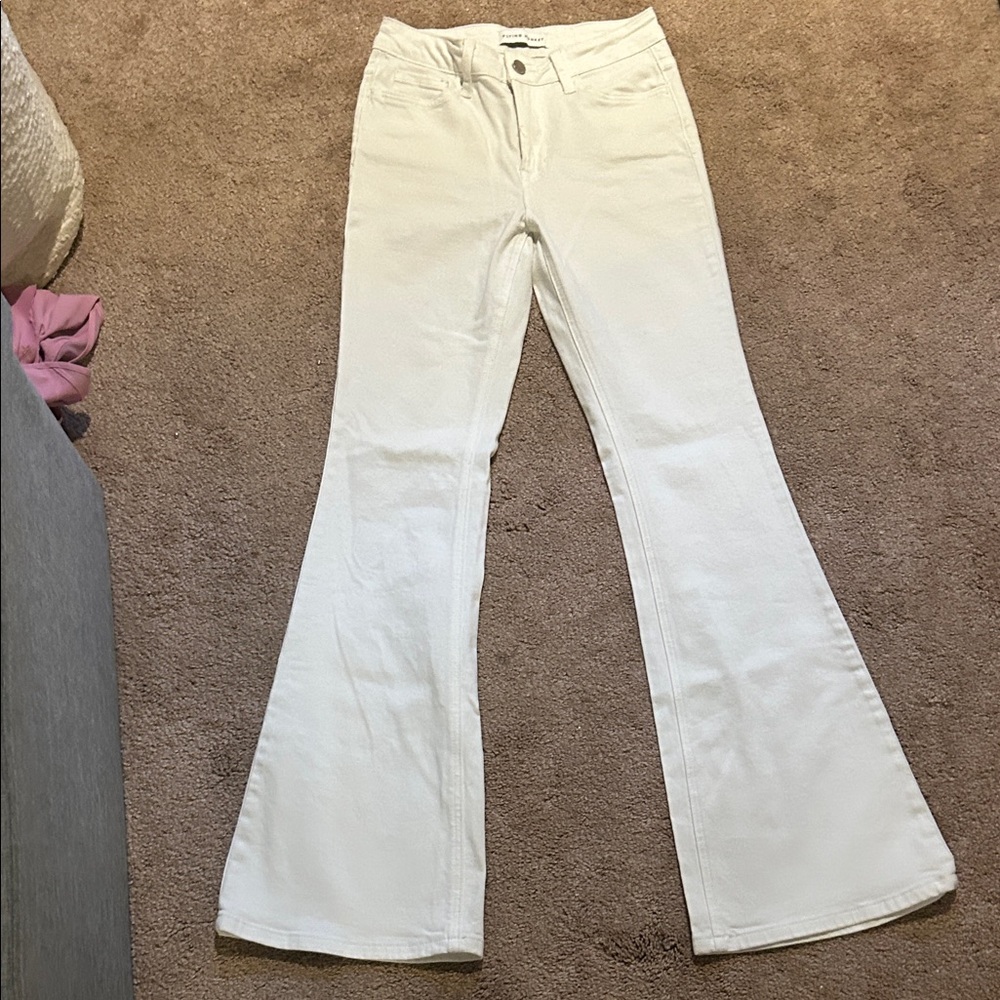 Flying Monkey Ivory Denim Jeans